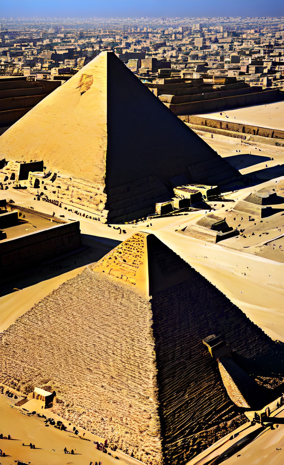 Пирамида Хуфу (арт изображение)