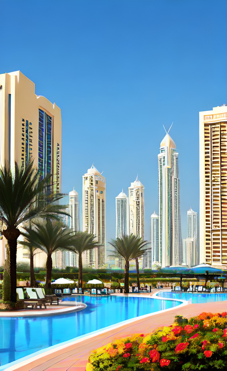 Отели в ОАЭ (арт изображение)