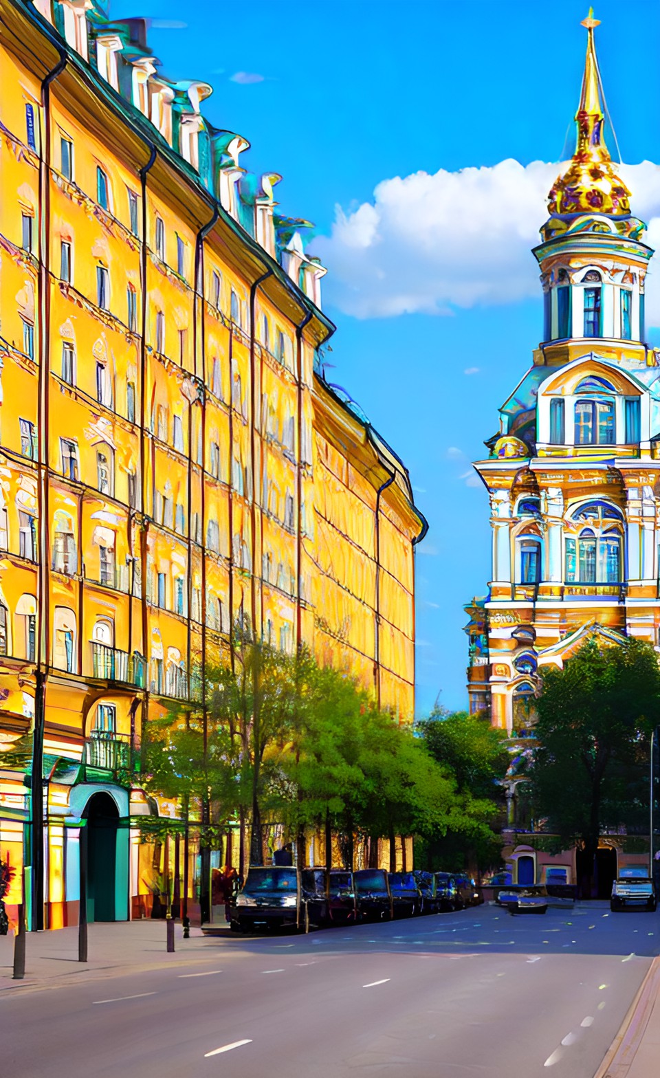 Санкт-Петербург (арт изображение)