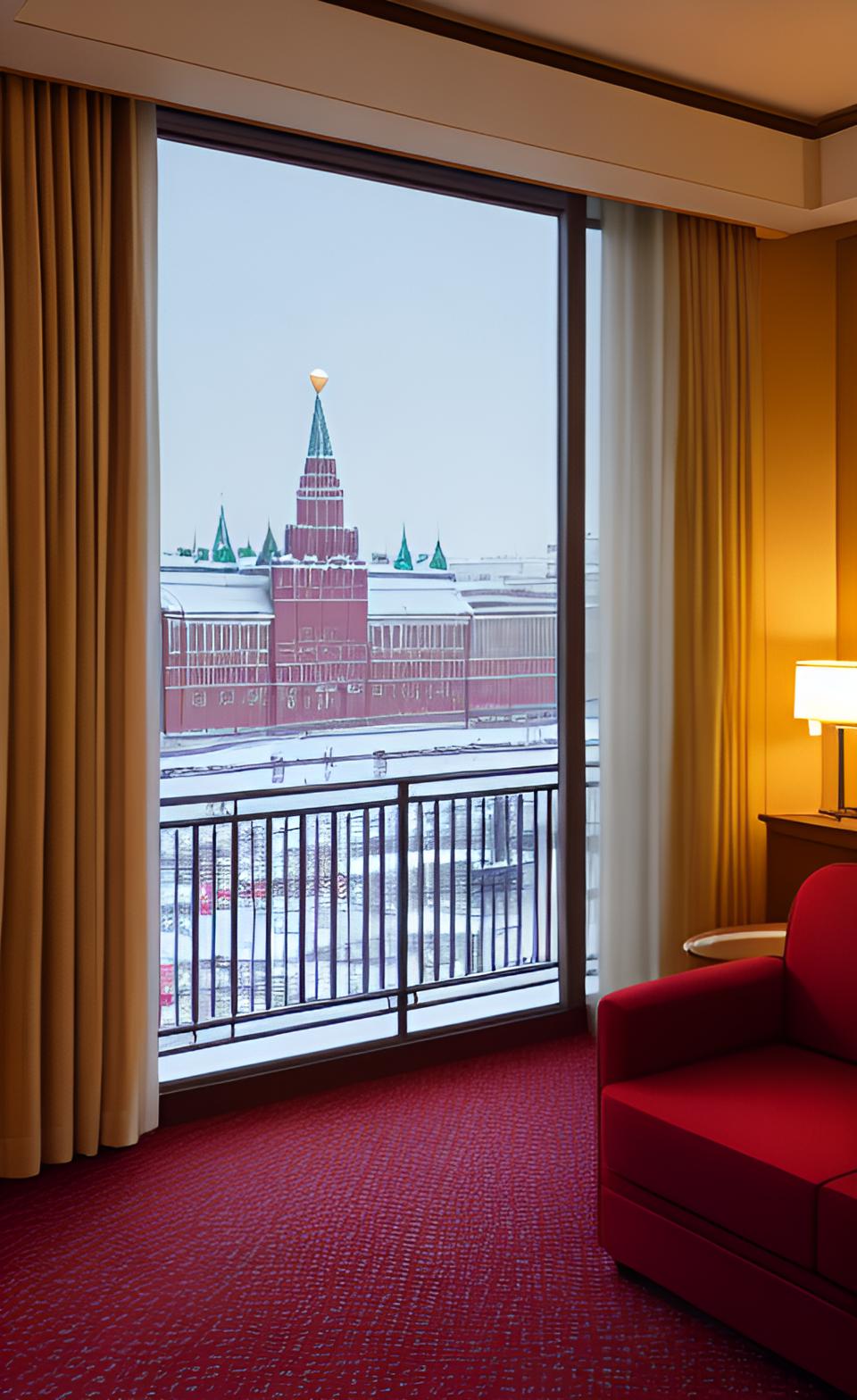 Отель в Москве (арт изображение)